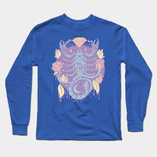 Retro Blend Mystic Scorpio Zodiac Long Sleeve T-Shirt